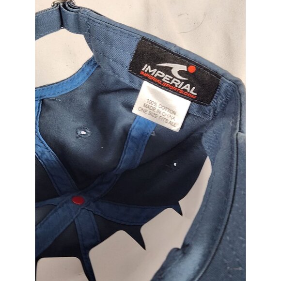 Houston Community College Cap Imperial Blue Cotton adj Baseball Cap - Picture 6 of 7